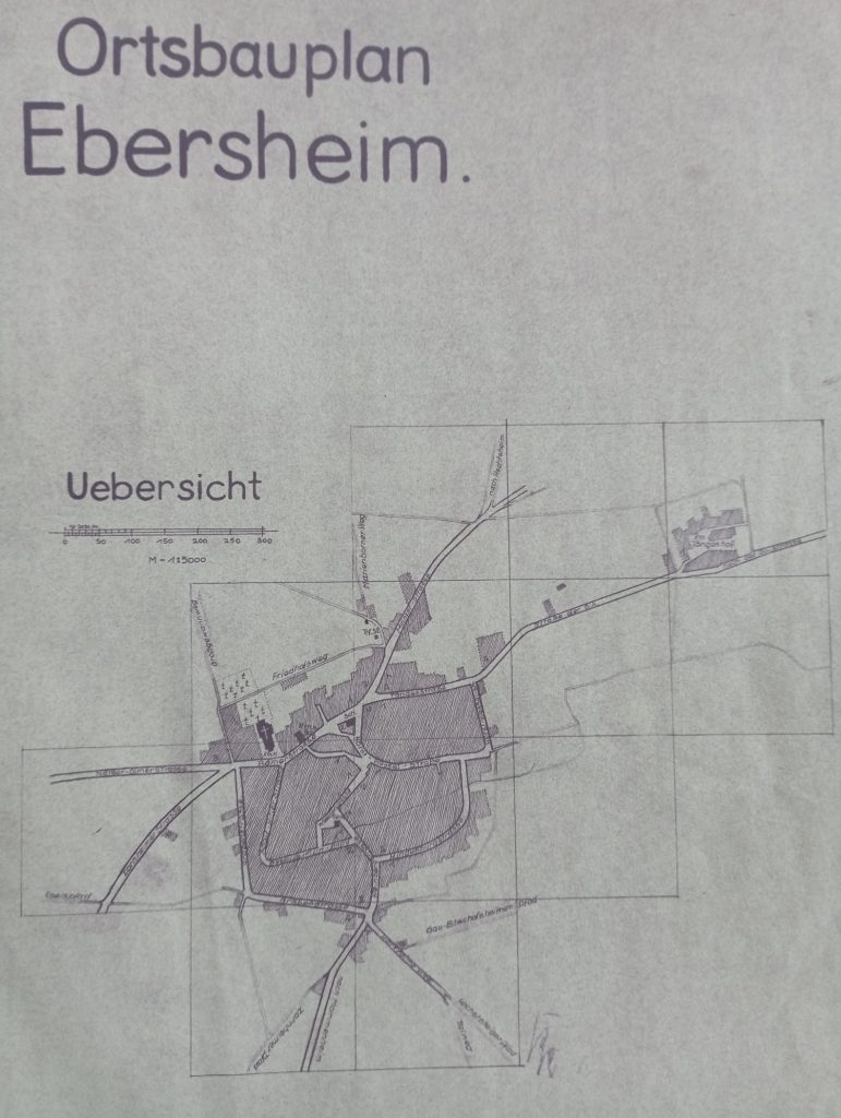 Ortsbauplan 1942
(aus Feuerversicherungsbuch)